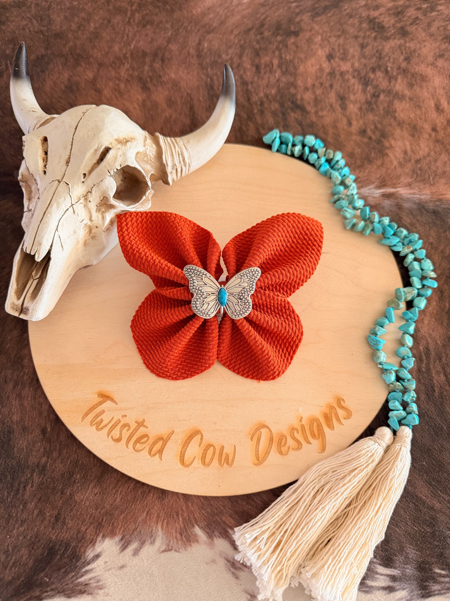 Butterfly Bow Clip