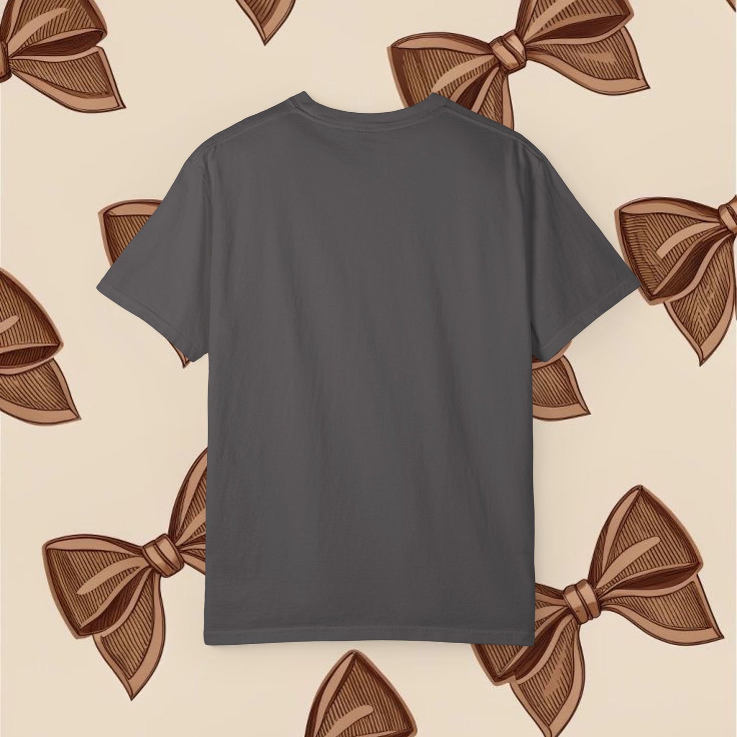 Twisted Cow Bow Hoe Tee
