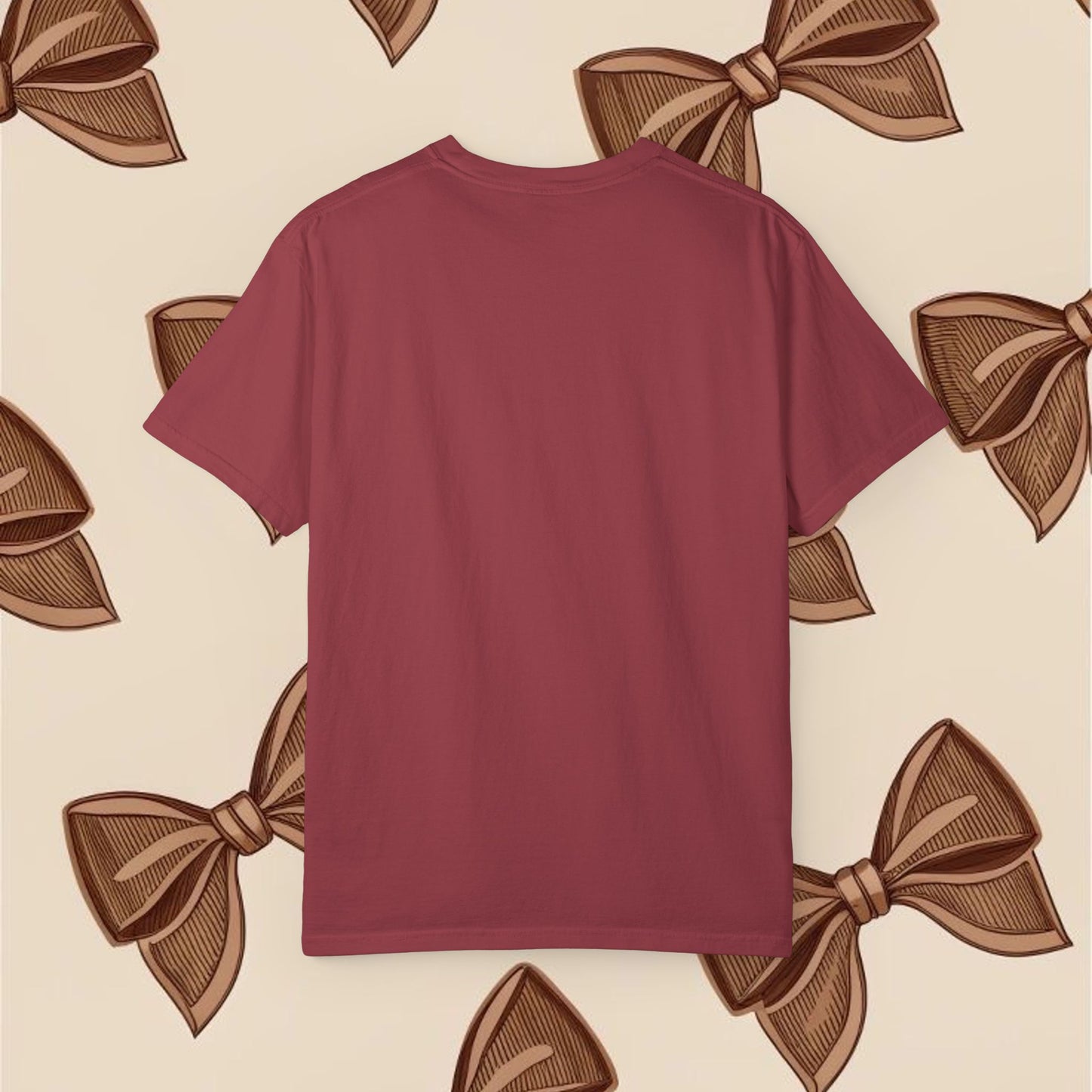 Twisted Cow Bow Hoe Tee