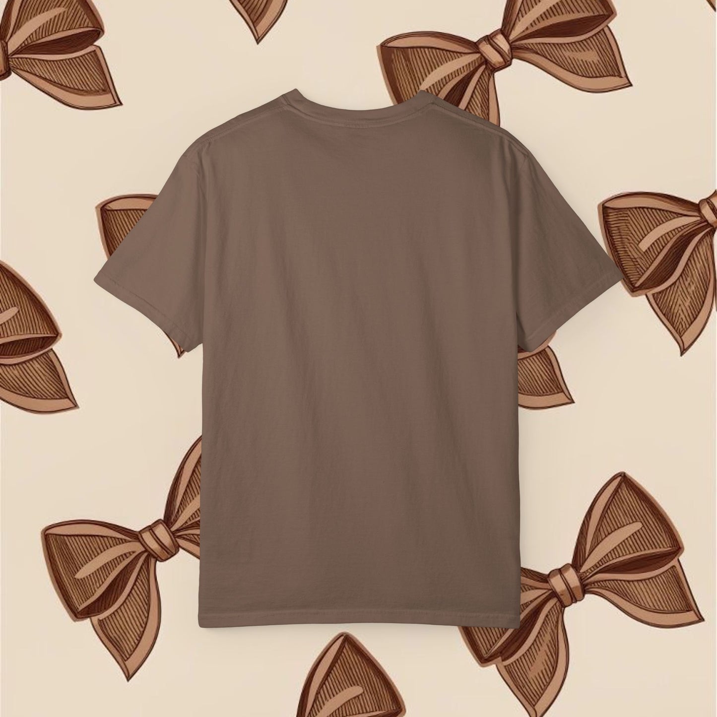 Twisted Cow Bow Hoe Tee