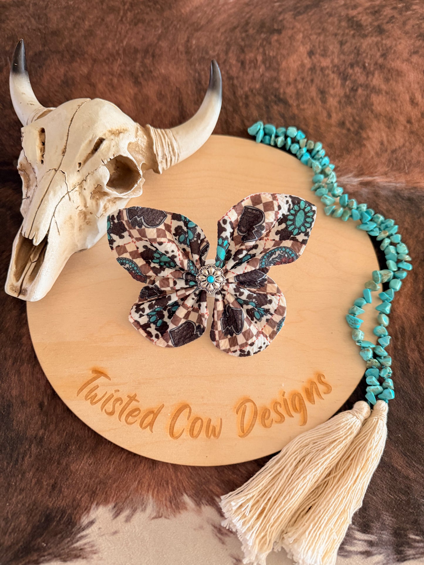 Butterfly Bow Clip