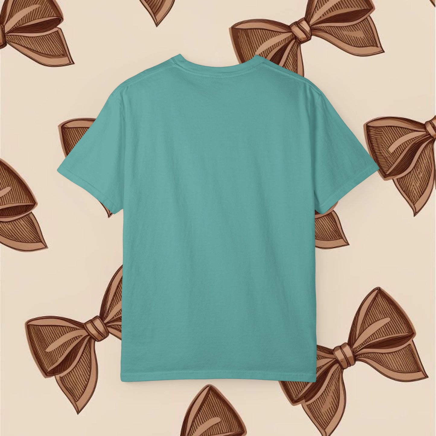 Twisted Cow Bow Hoe Tee