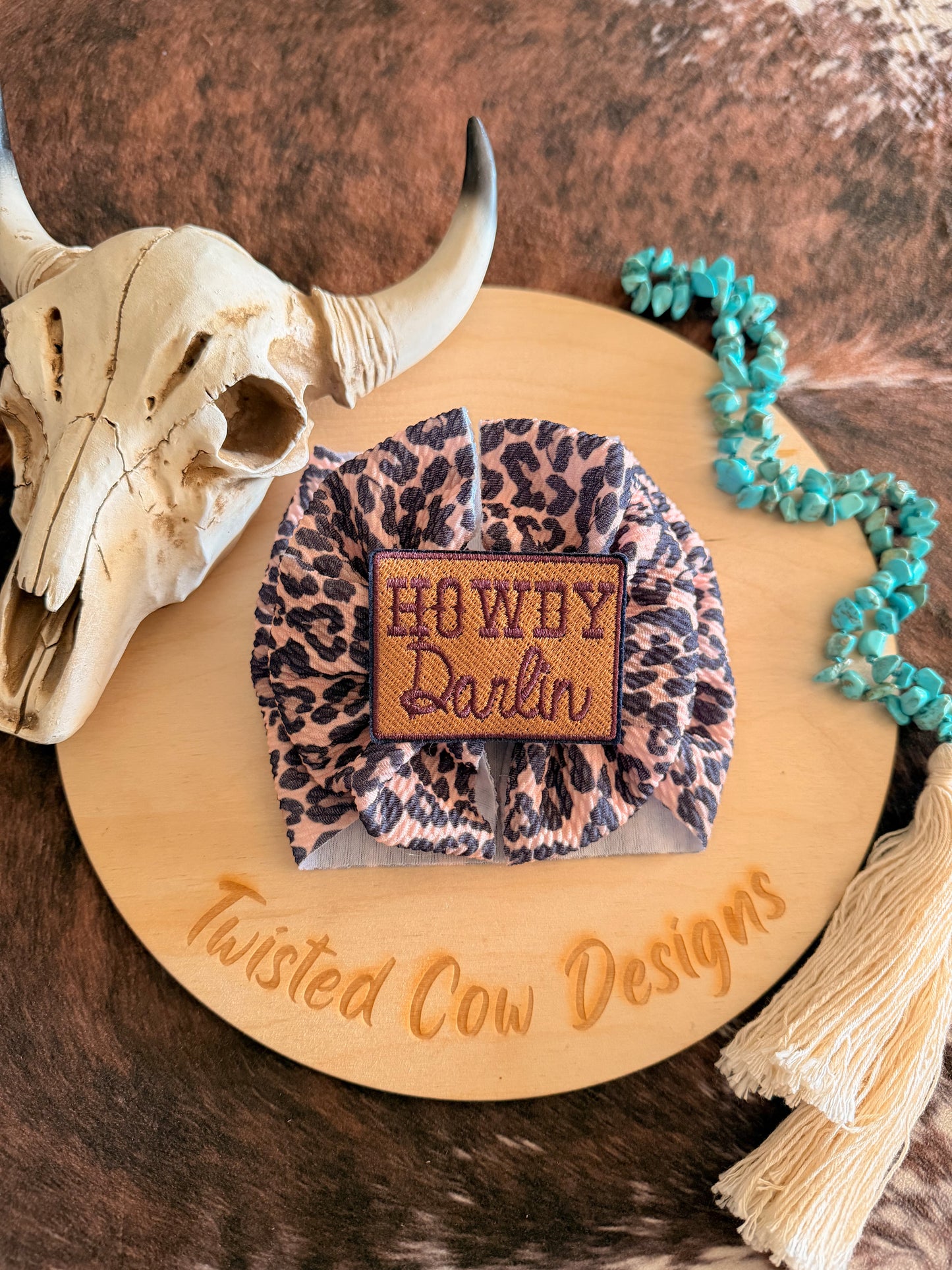 Messy Headwrap (Newborn)