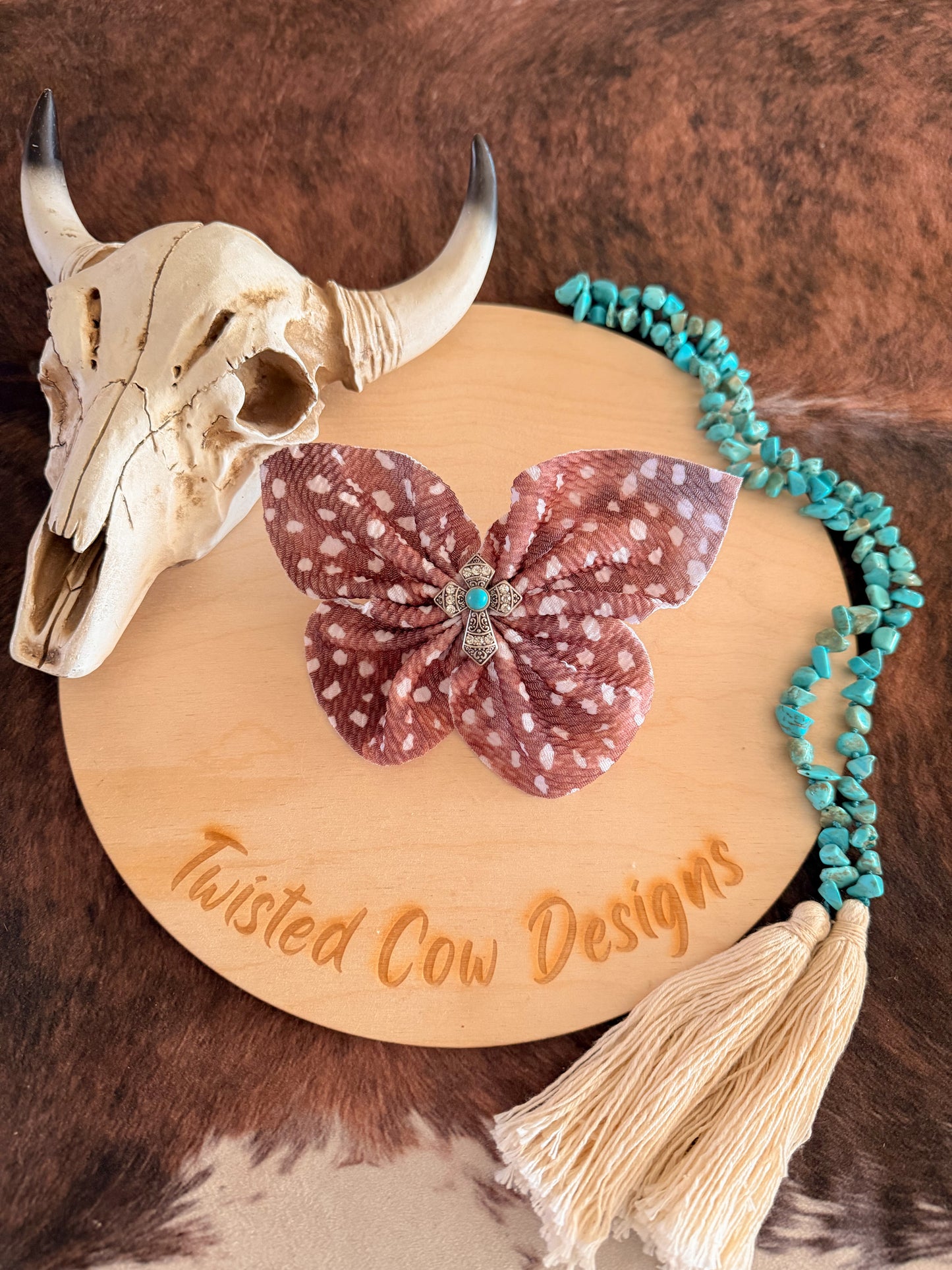Butterfly Bow Clip