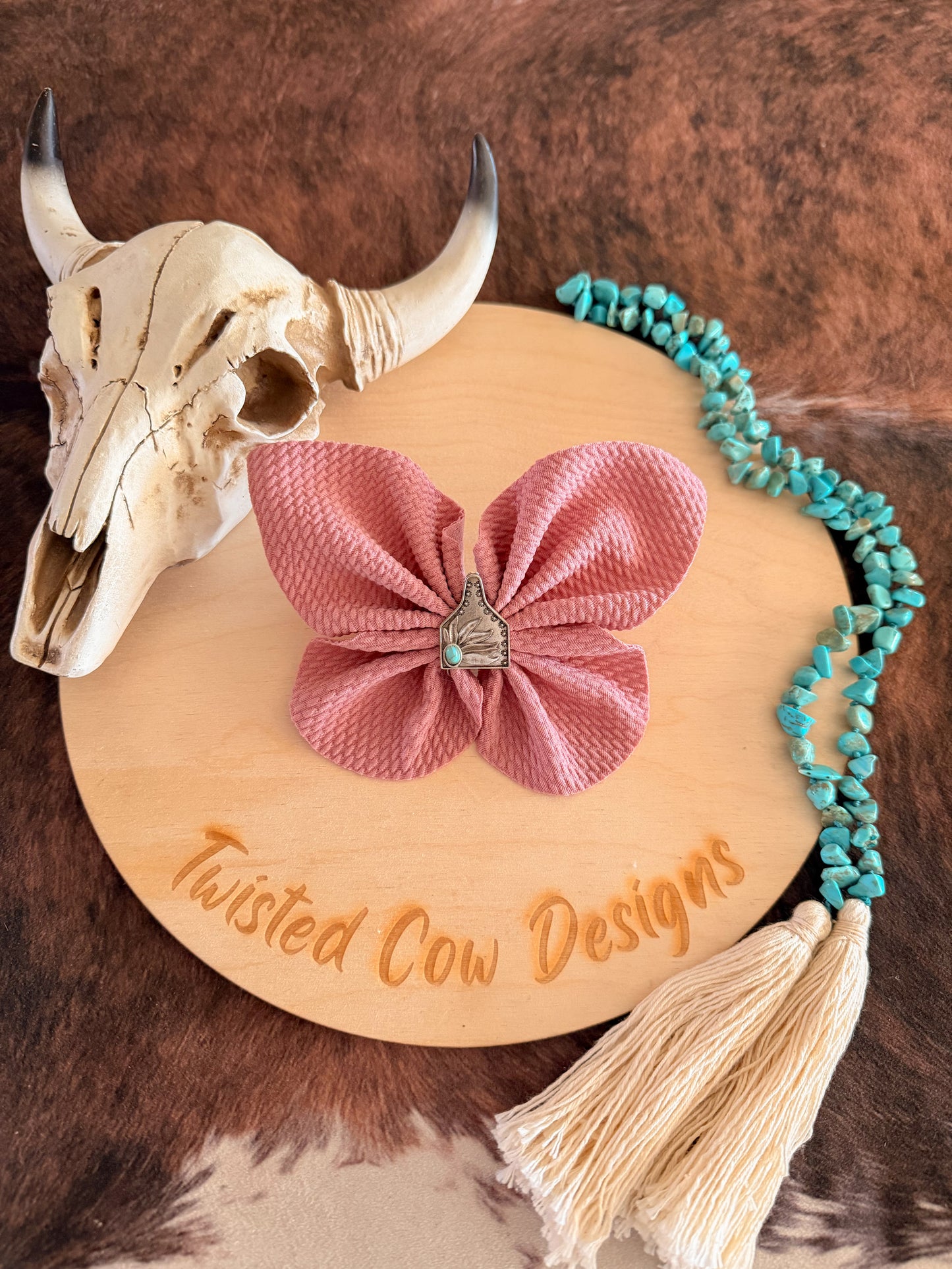 Butterfly Bow Clip