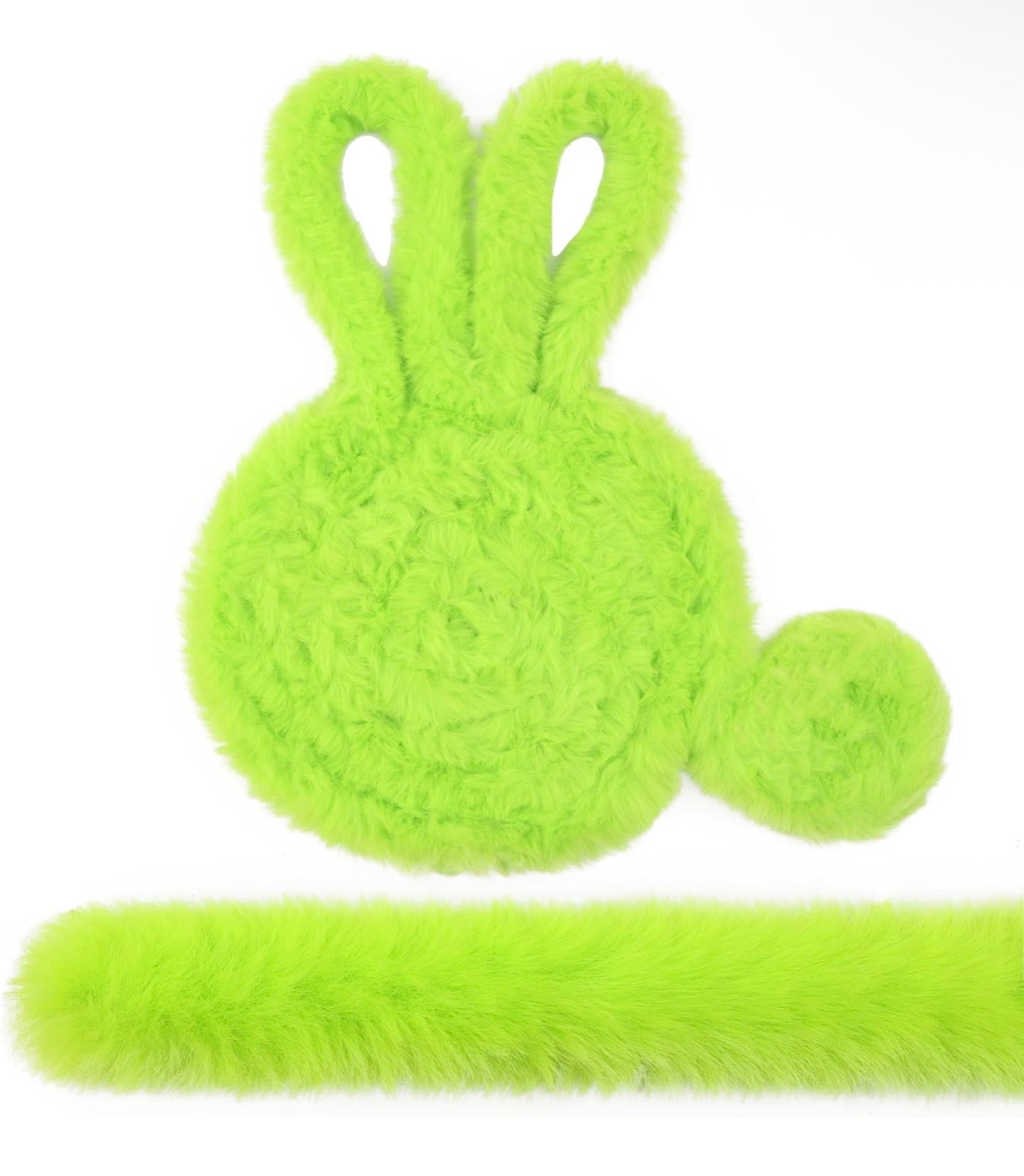 Fur Trim Add On (Lime Green)