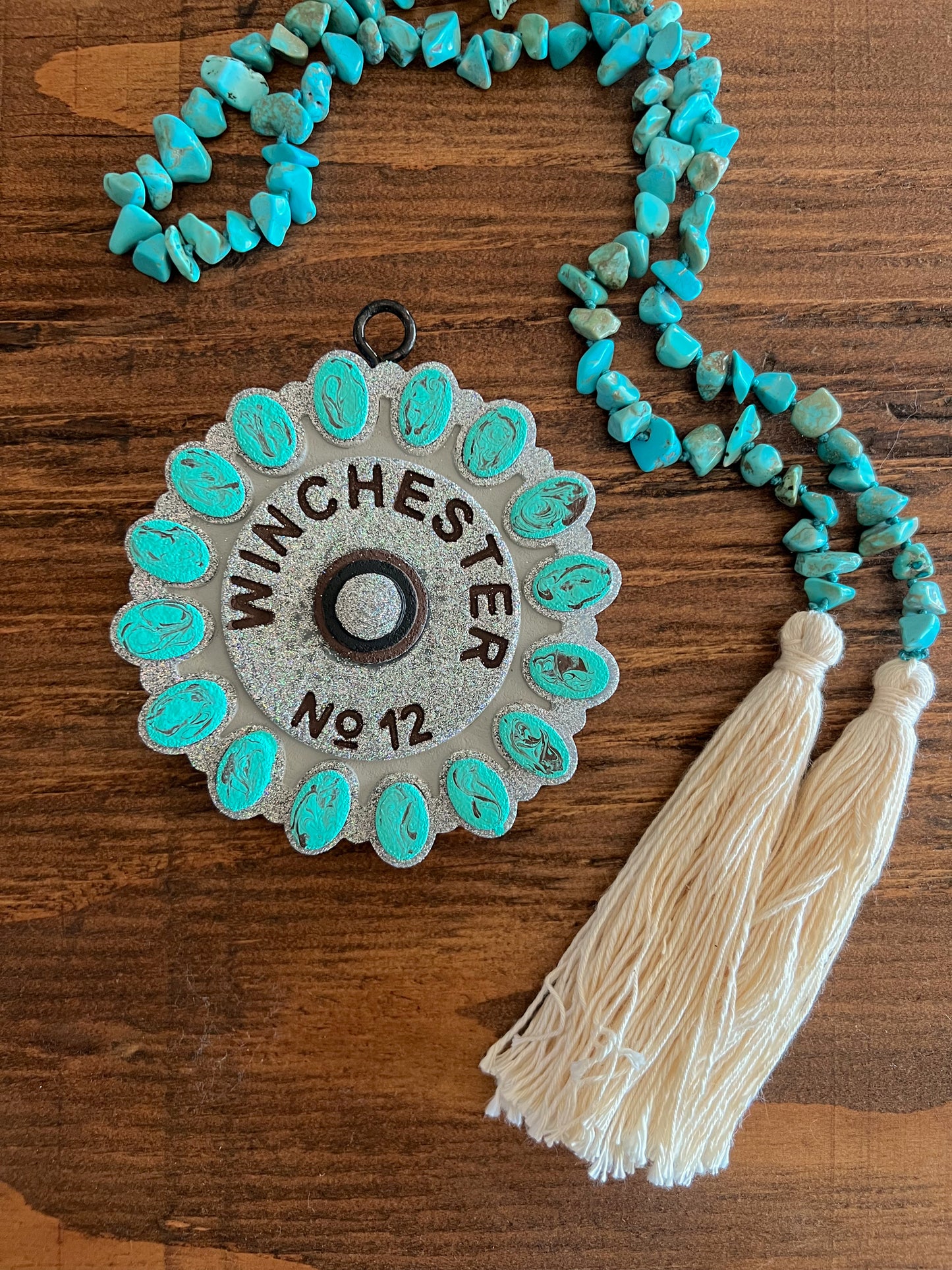 Turquoise Winchester Bullet Freshie