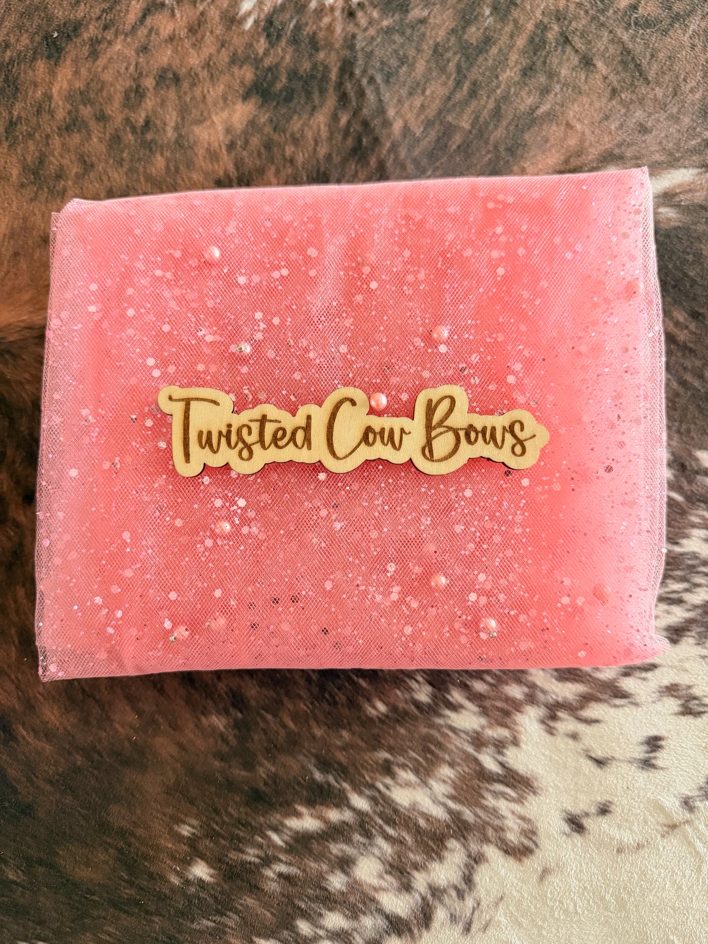 Sparkly Pearl Mesh Add On (Pink)
