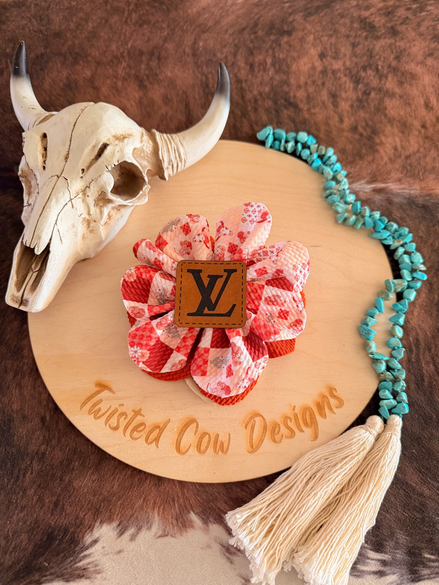 Flower Nylon Bow