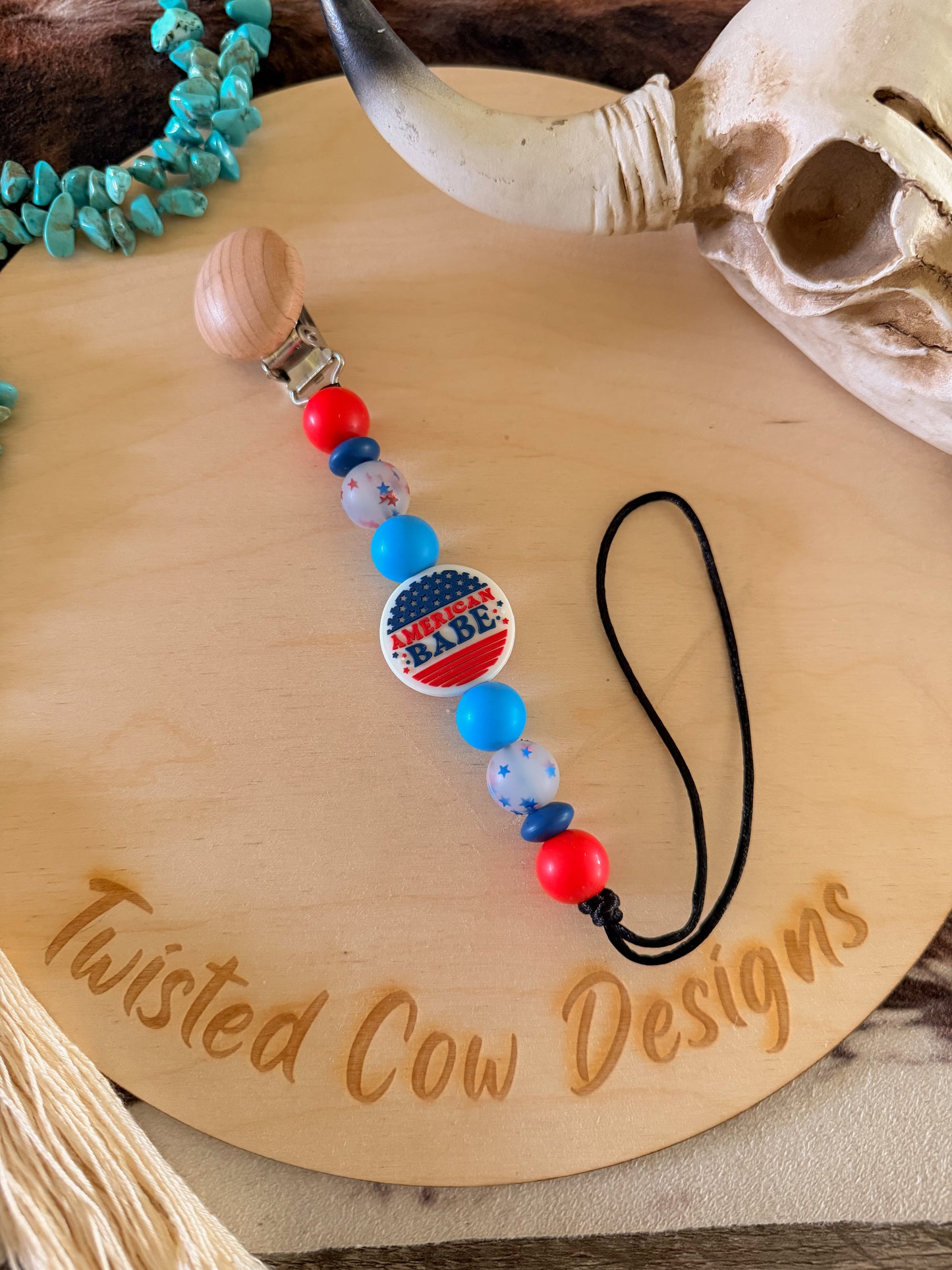Silicone Binky Clip