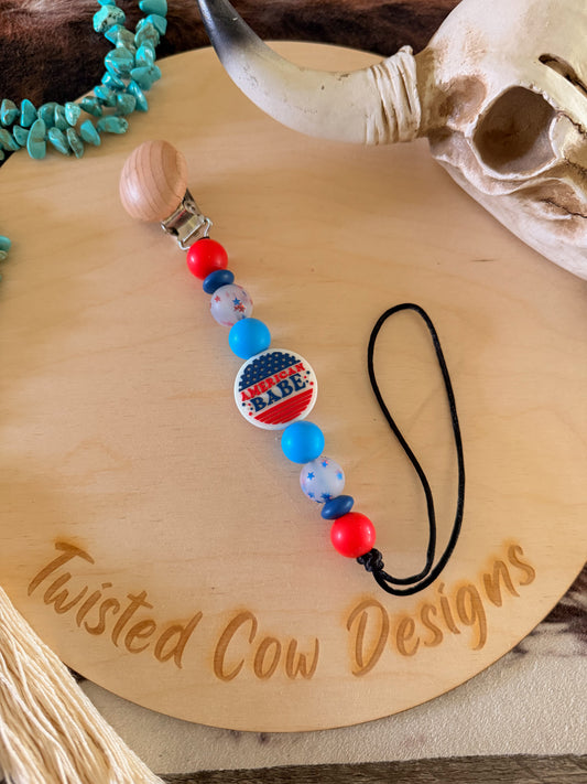 Silicone Binky Clip