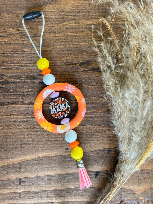 Floral Mama Car Charm