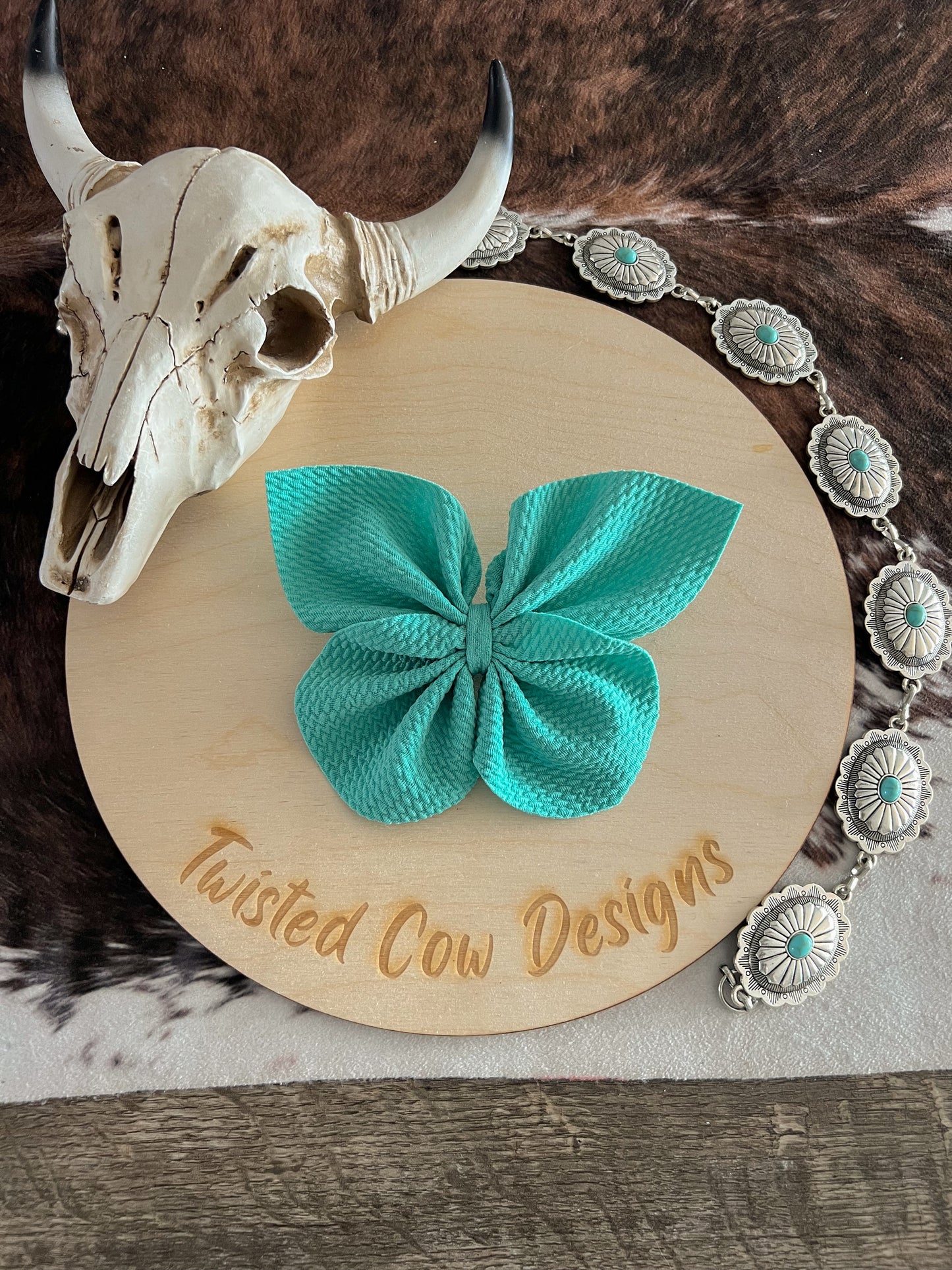 Butterfly Bow Clip
