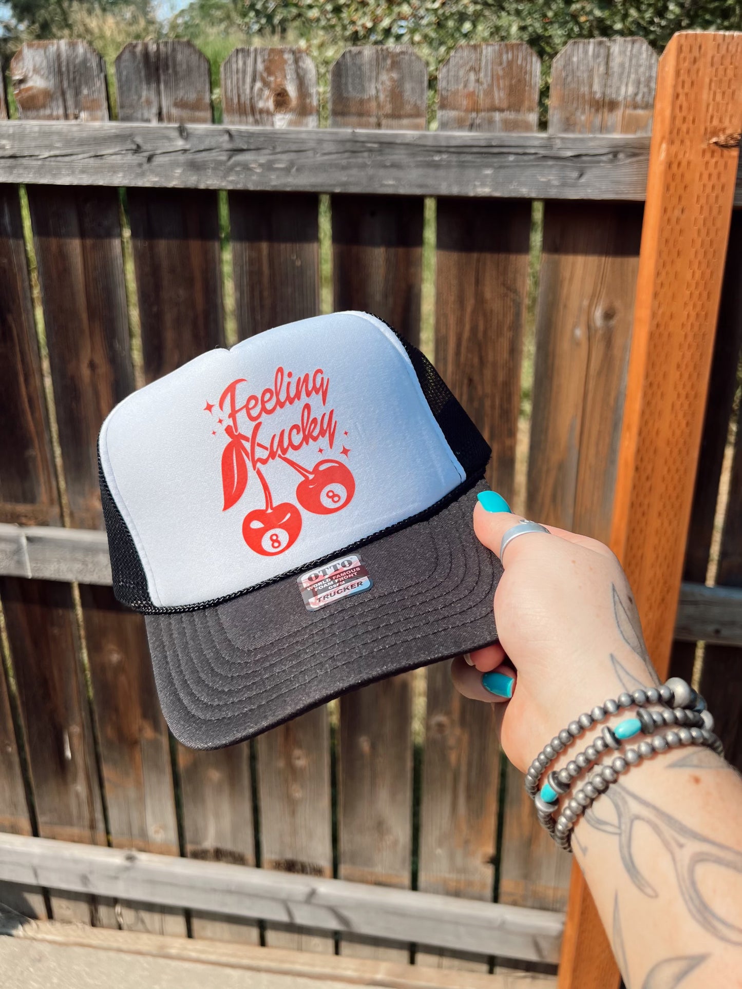 Feeling Lucky Trucker Hat