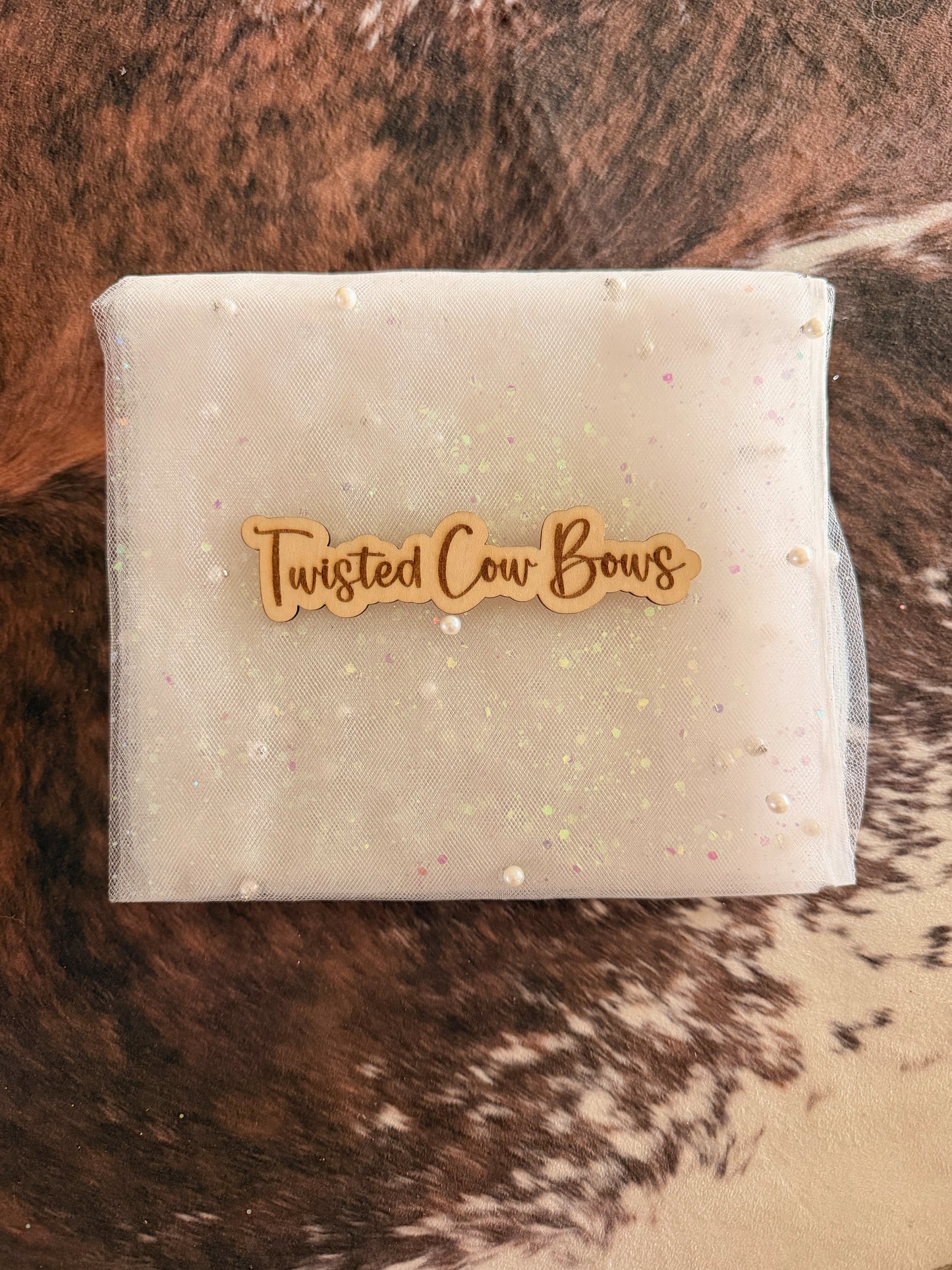 Sparkly Pearl Mesh Add On (White)